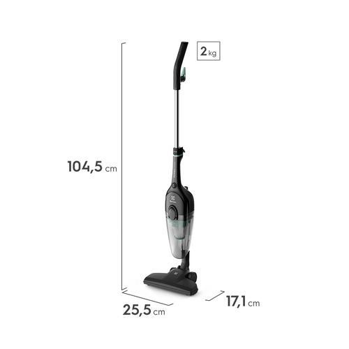 Aspirador de Pó Vertical PowerSpeed Electrolux 2 em 1 Filtro HEPA Cabo ElÃ©trico 5m 110V 1000W (STK12)